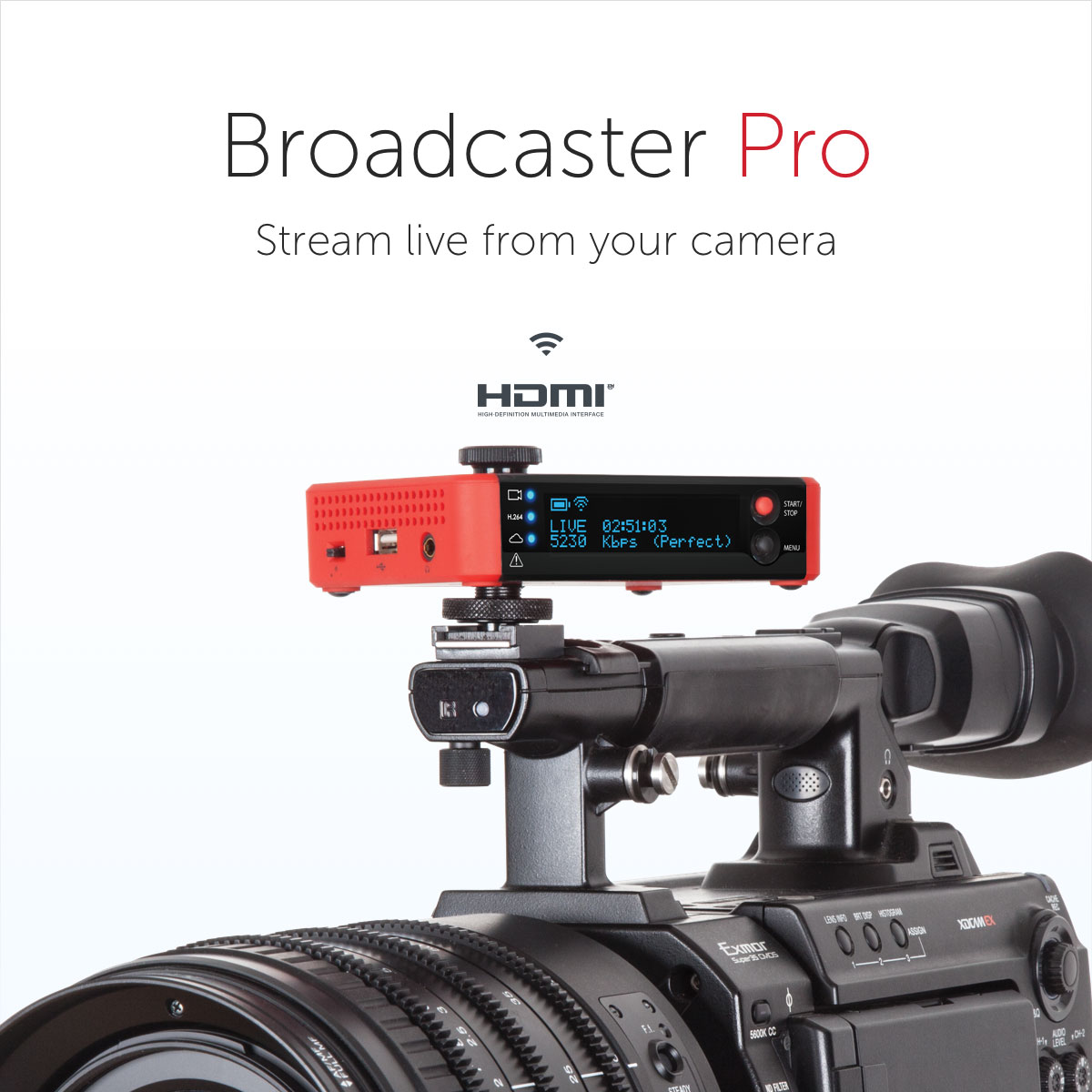 Livestream Broadcaster Pro Live stream camera and equipment Livestream